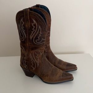 Ariat 10010265 women’s brown cowboy boots sz7